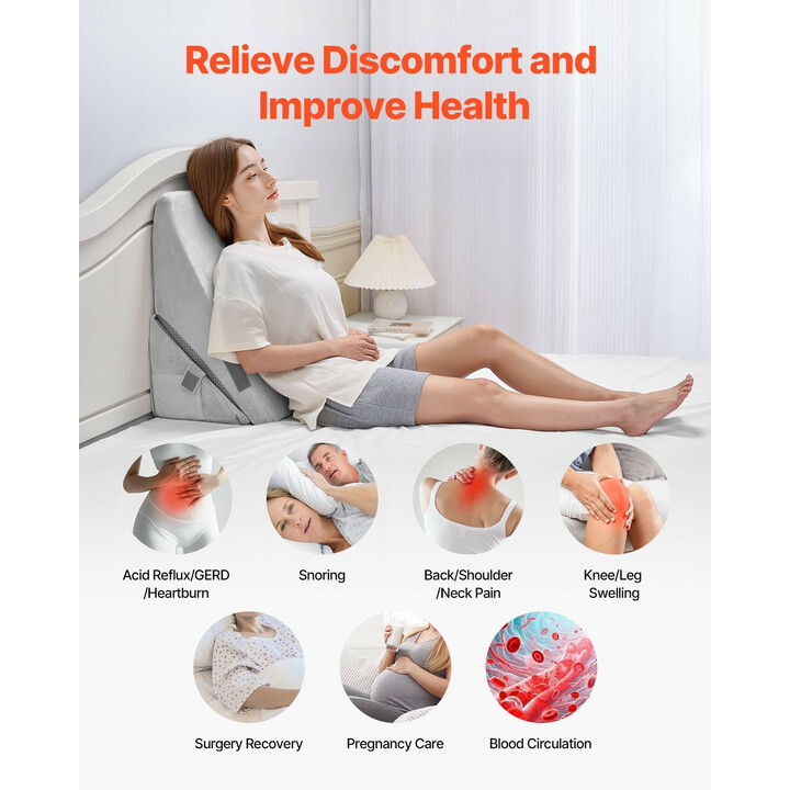 Kiilatyyny KD003, vaaleanharmaa samettipäällinen, korkeatiheyksinen vaahto, 560 x 560 x 305 mm