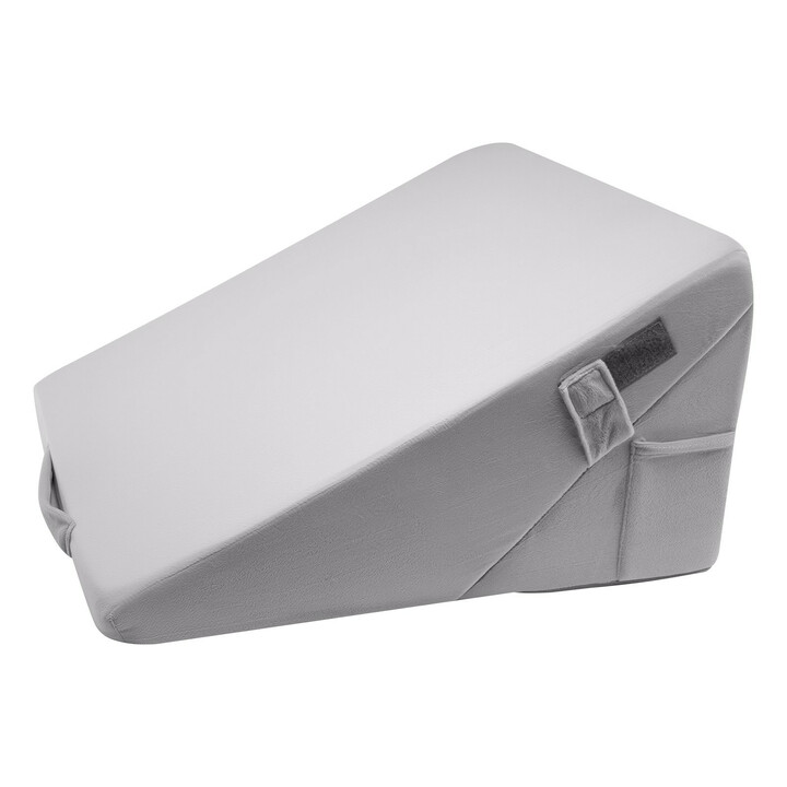 Kiilatyyny KD003, vaaleanharmaa samettipäällinen, korkeatiheyksinen vaahto, 560 x 560 x 305 mm