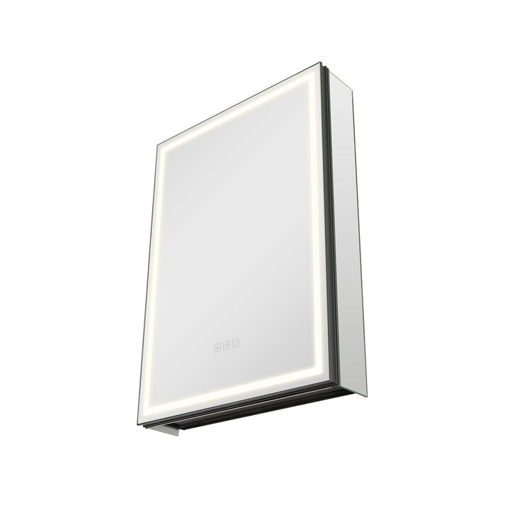 Ljusreflexspegelutrustat medicinskåp CTS 303 50 x 70 cm LED 3 färgtemperaturer dimbar avfuktningsfunktion