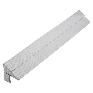 Kilformad kudde JXZ 6 1930x255x152 mm 25D skum grå med sidoficka