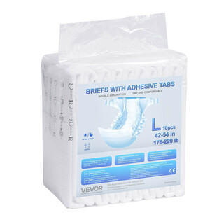 Vuxenbindor med tejpband unisex storlek L 2700 ml 40 kpl