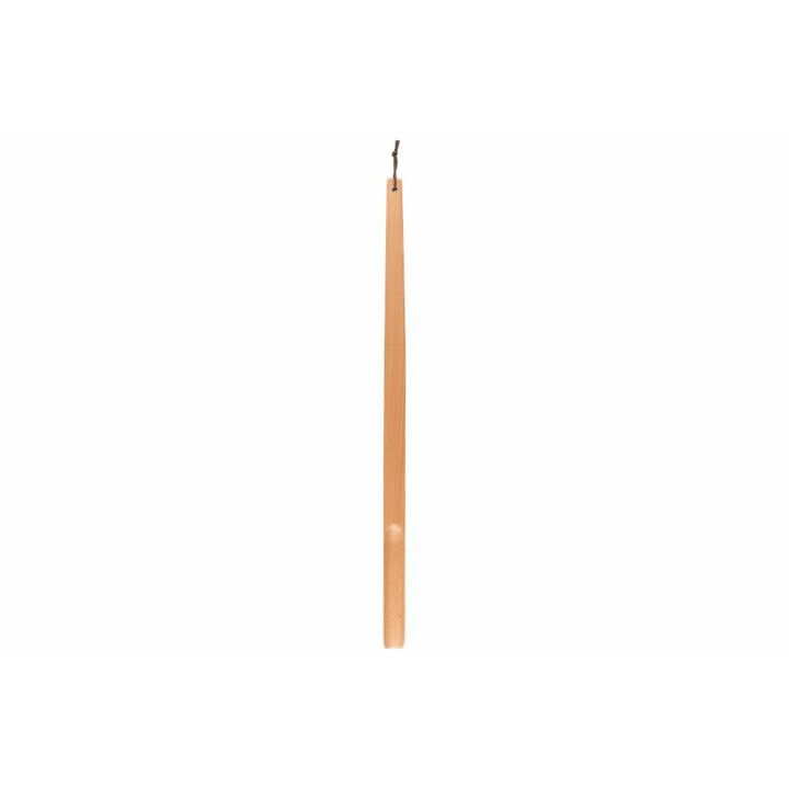 Extra lång skoborste i trä 80 cm