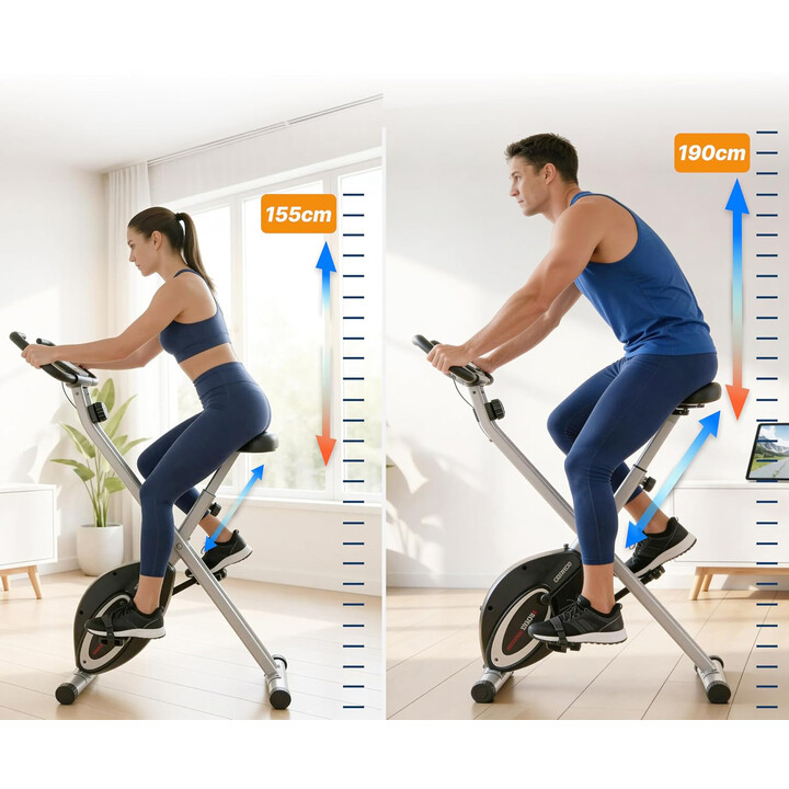 Lättanvänd motionscykel