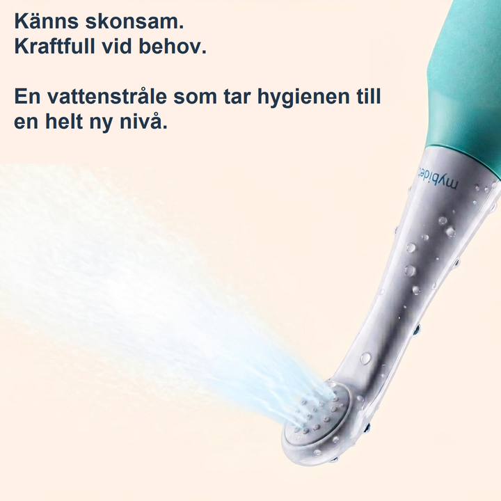 Handhållen bidédusch lyx