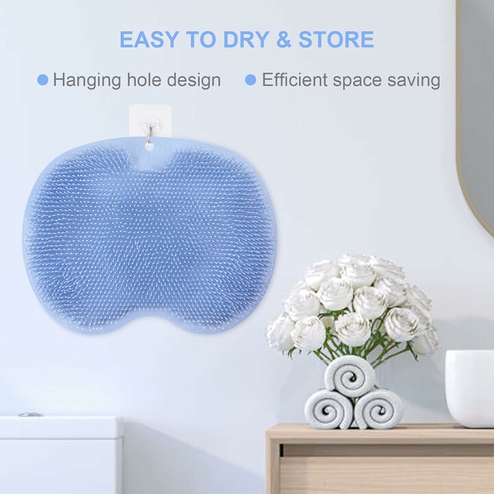 Halkfri fotmassage- och tvättmatta