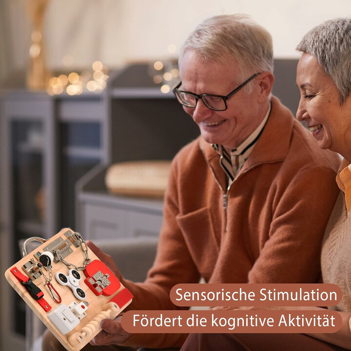 Aktivitetstavla för att aktivera minnet och händerna