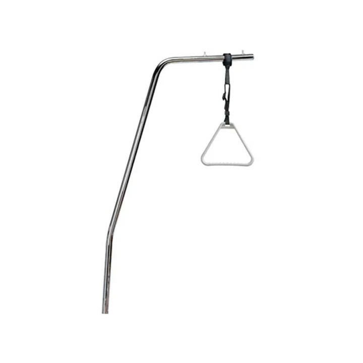 Krom klätterstöd för säng